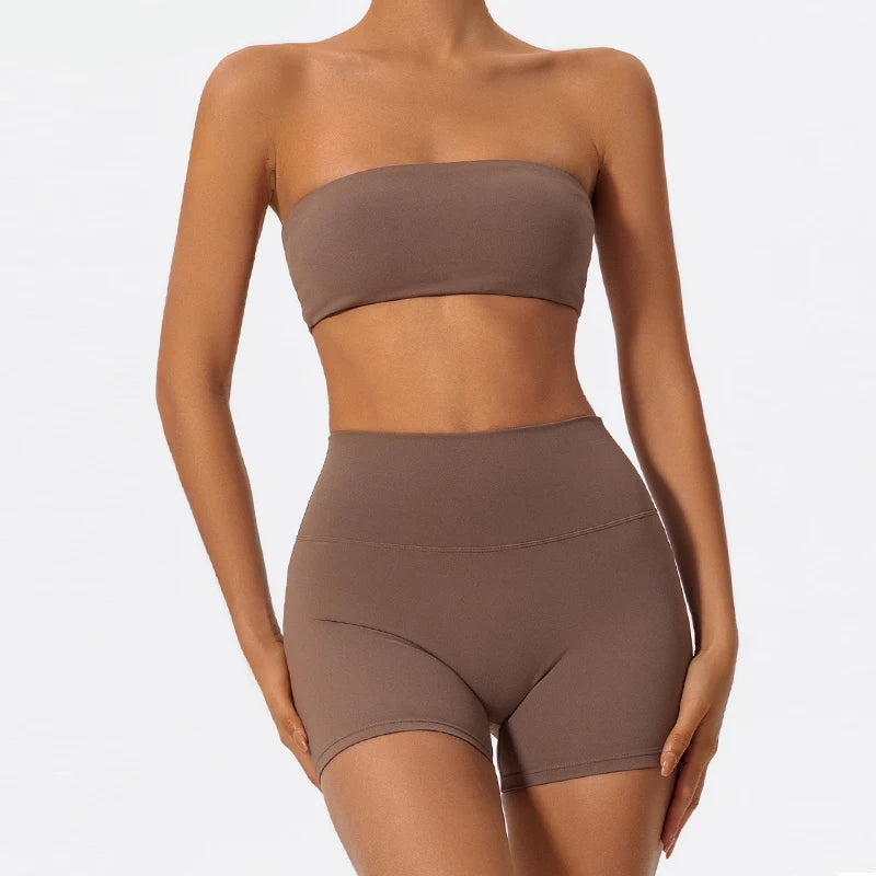 Sports Set Women Strapless