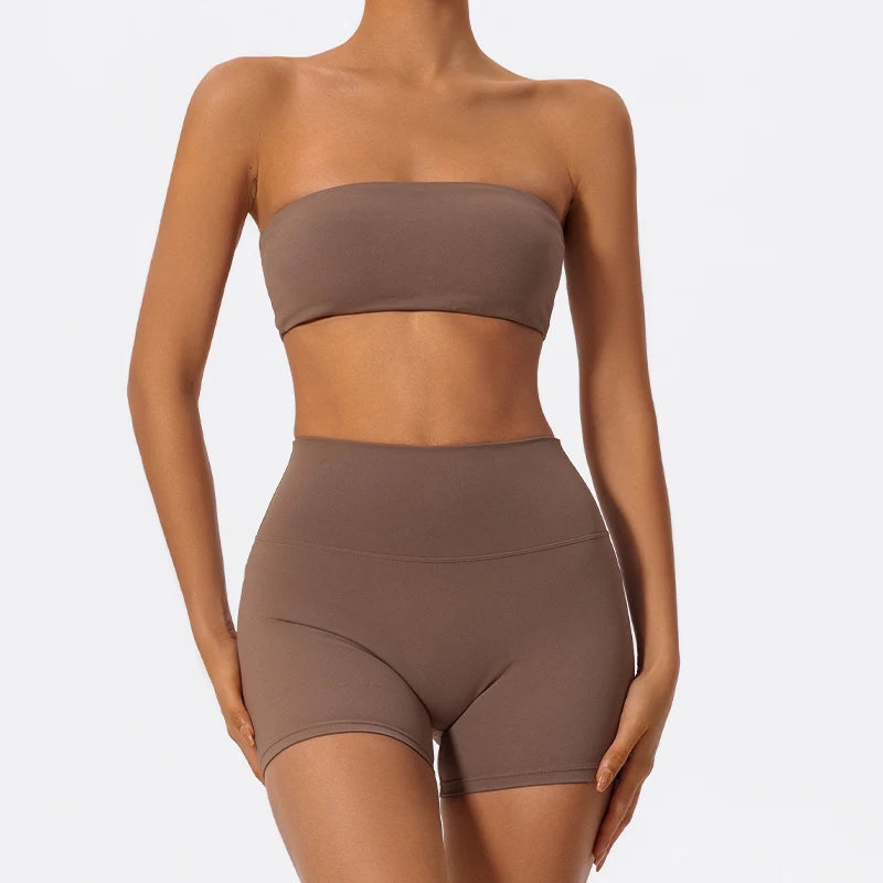 Sports Set Women Strapless