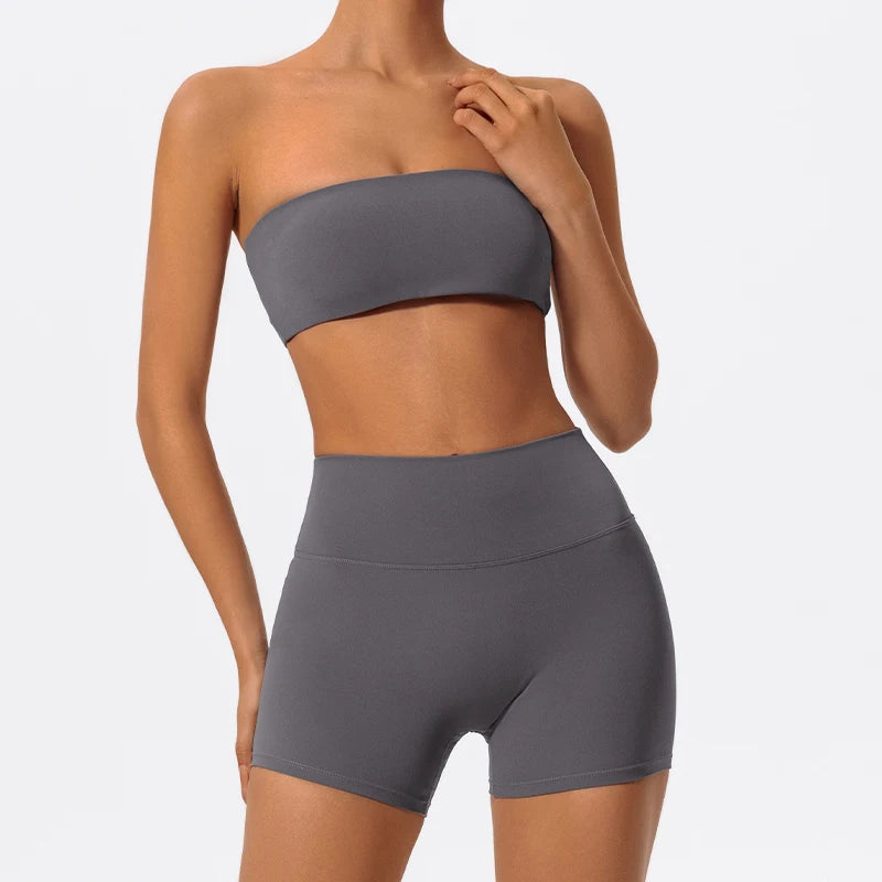 Sports Set Women Strapless